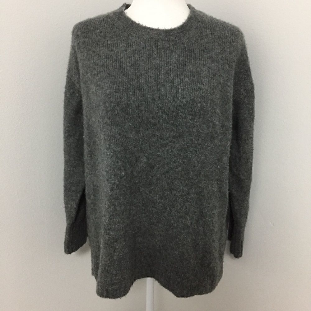 Zara Gray Knit Sweater